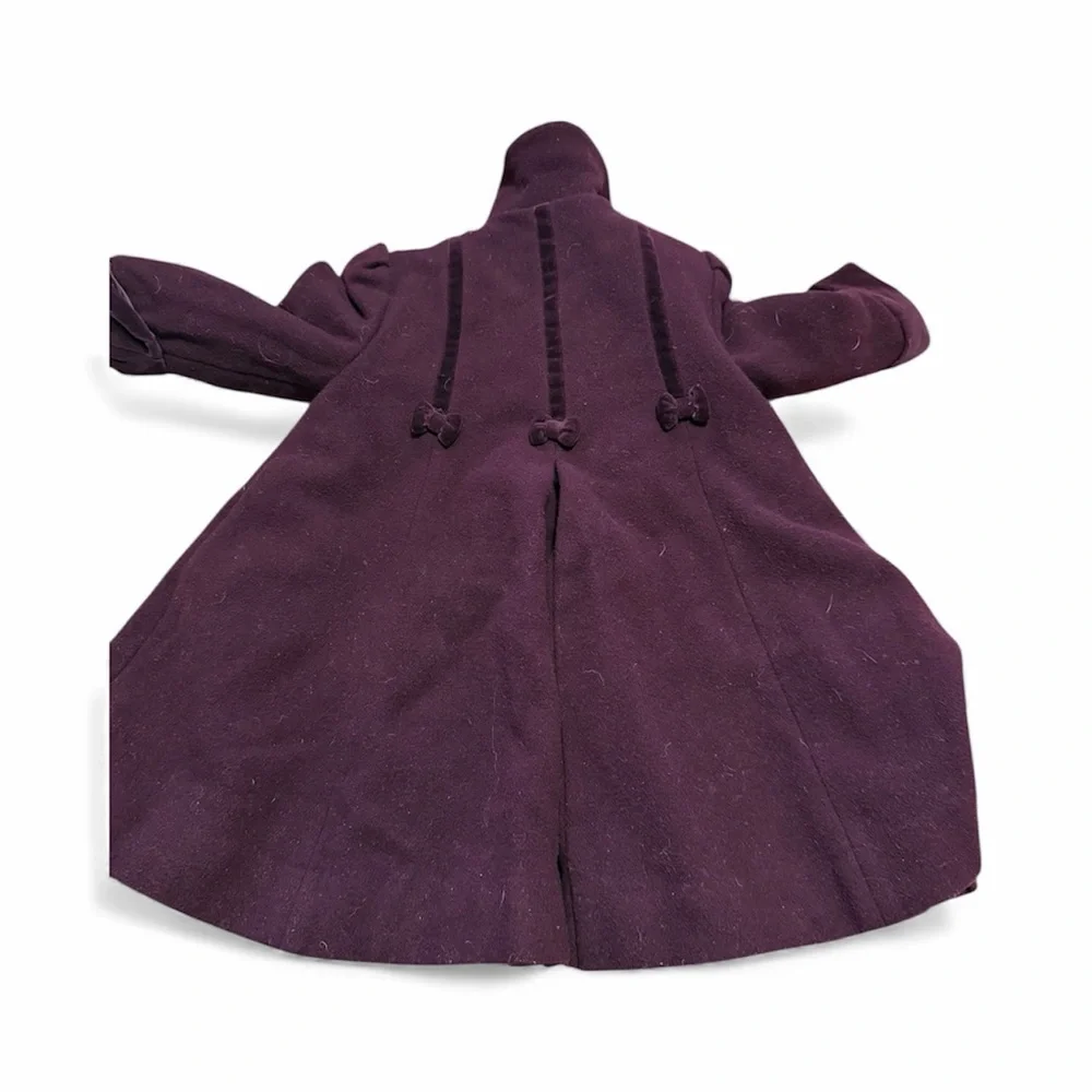 Rothschild Kids Deep Purple Pea Coat